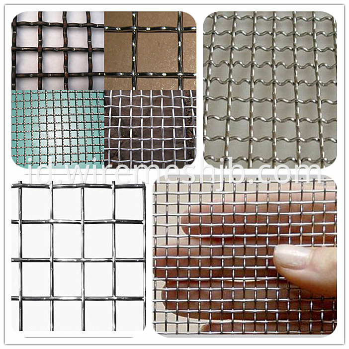 SS304 crimped wire mesh